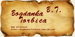 Bogdanka Torbica vizit kartica